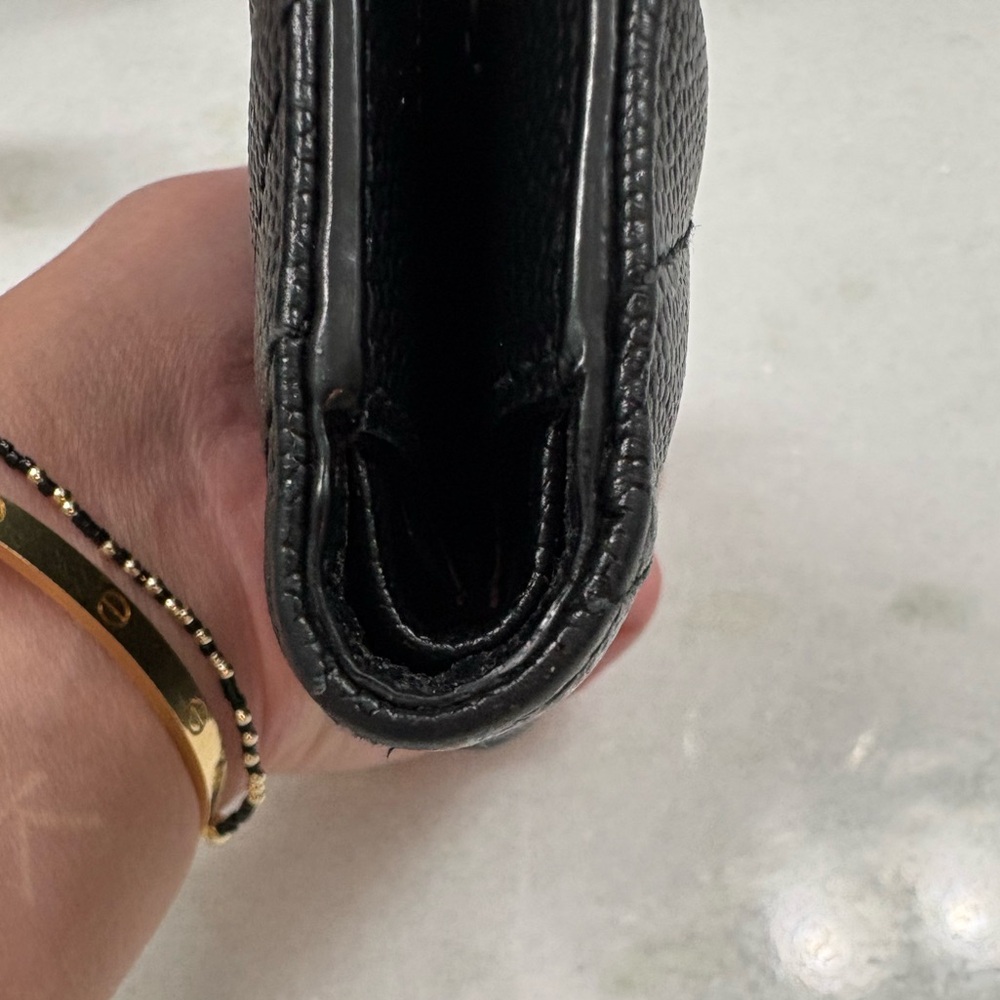 Saint Laurent Cassandre quilted textured-leather wallet - Picture 9 of 15